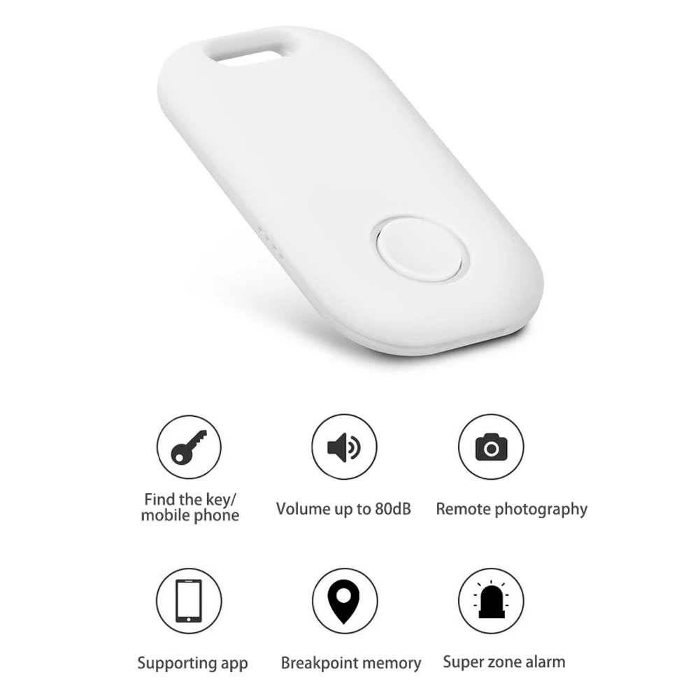  Neue GPS locator pet auto schlüssel finder Bluetooth Anti Verloren Gerät APP Verbindung Bidirektion