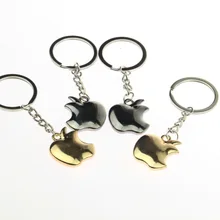 Напрямую от производителя изделия ручной работы из металла мини брелок с яблоком реклама настраиваемая активность маленькие подарки надписи