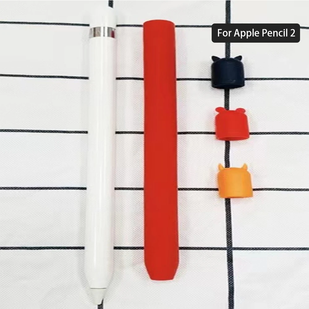 For Apple IPad Pencil 1 2 Pencil2 Tablet Touch Pen TPU Soft Silicone Protective Tip Cover Screen Stylus Anti-scratch Nib Case For Apple IPad Pencil 1 2 Pencil2 Tablet Touch Pen TPU Soft Silicone Protective Tip Cover Screen Stylus Anti-scratch Nib Case
