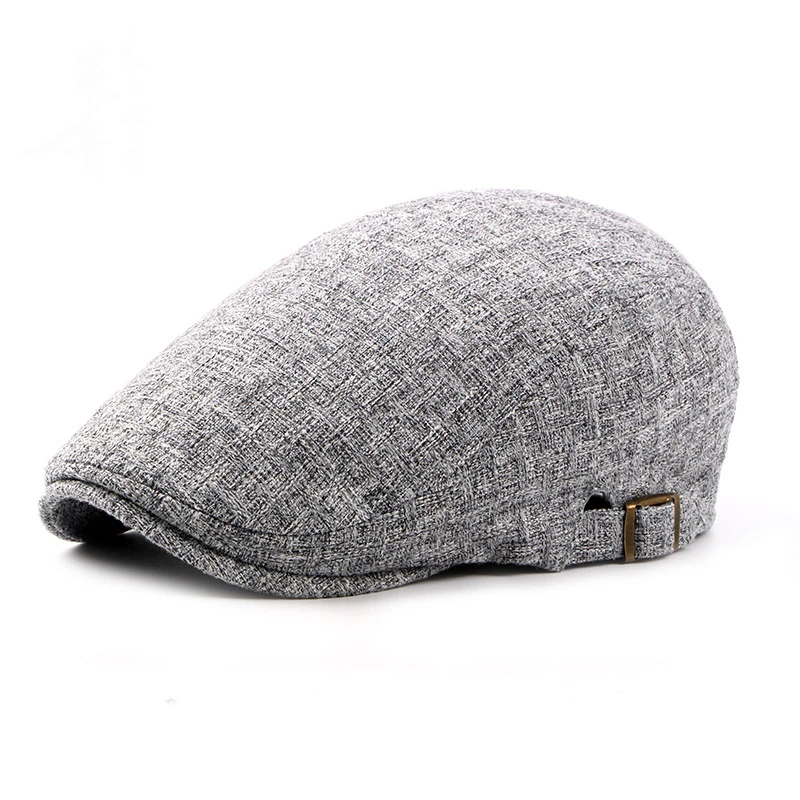 FS зимние мужские береты, шапка в британском стиле, осень 2019, шерстяные шапки, модные плоские шапки, Классический берет в стиле винтаж, шапка
