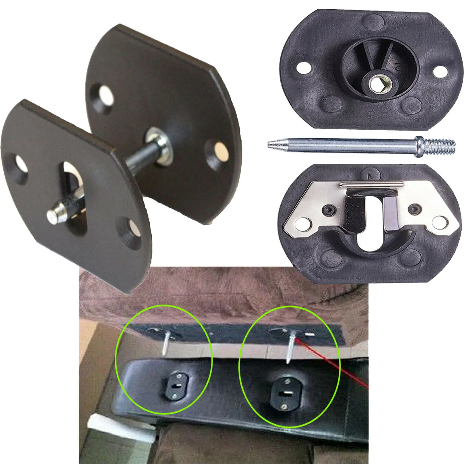 2 Sets Sofa Sectional furniture Connector Pin Style