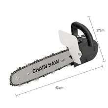 Elevação 11.5 polegada suporte de motosserra elétrica ajustável universal m10/m14/m16 serra de corrente parte ângulo moedor na qualidade da serra de corrente