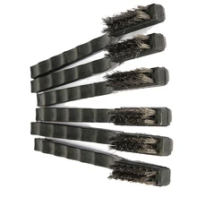 6 шт. проволочная щетка из нержавеющей стали 180 мм 18 см 15 мм чистящие щетки проволочные ржавчины искры колеса скраб инструменты