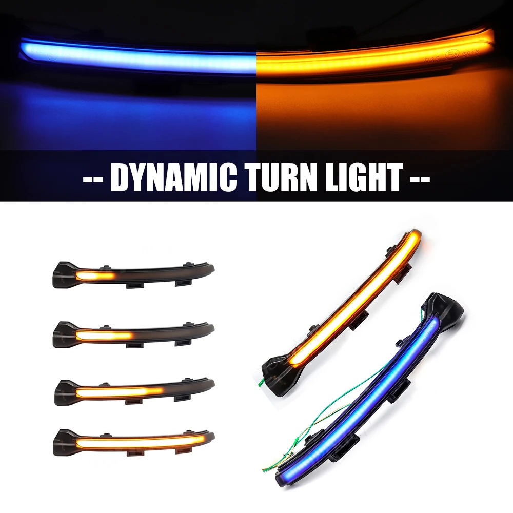 Led Dynamic Blinker Indicatore Di Direzione Specchietto Laterale Lampada Retrovisore Per Vw Golf 7 Jetta Mk7 Vii Mk7 Golf 7.5 Gti R Touran