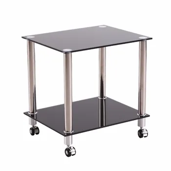 

Custom Square Small Coffee Table Tempered Glass Sofa Next To Coffee Table Table Double Side Table Creative Phone Table Mobile Te