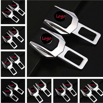 

2 pcs seat belt clip buckle car seat belt clip seat belts for Volkswagen Audi Honda Toyota BMW benz Ford KIA Nissan Renault opel