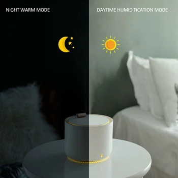 

-400Ml Air Humidifier Essential Oil Diffuser Aroma Lamp Aromatherapy Electric Aroma Diffuser Mist Maker for Home