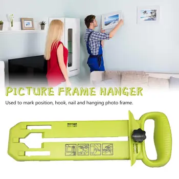

Multi-function Photo Frame Hanging Machine Home Photo Frame Bracket Roof Installation Photo Frame Level Ruler Positioning