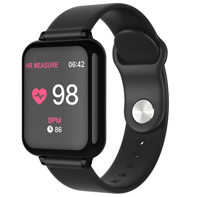

B57 Fitness Tracker Smart Watch Waterproof for IOS Android iPhone Apple Phone Sport Smartwatch Heart Rate Monitor Blood Pressure