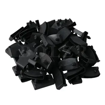 

BQLZR 50 x Bed Slat Plastic End Caps Replacement for Bed Wooden Slats Holding