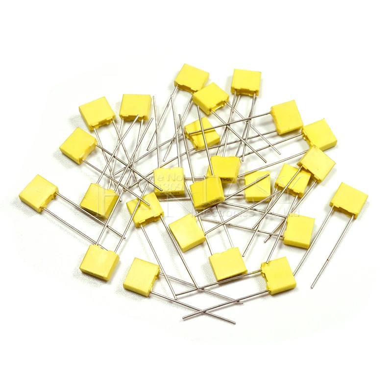 Polypropylene Safety Plastic Film 100V 1nF ~ 470nF 100nf 220nf 10nf 47nf 22nf 1nf 0.47uf 0.1uf Correction capacitor 100pcs