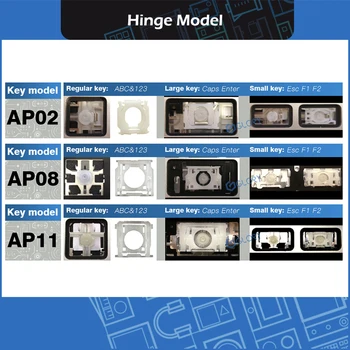 

New Keycap set AP02 AP08 AP11 for Macbook A1278 A1286 A1297 A1370 A1465 A1369 A1466 A1425 A1502 A1398 Key cap Keyboard Repair