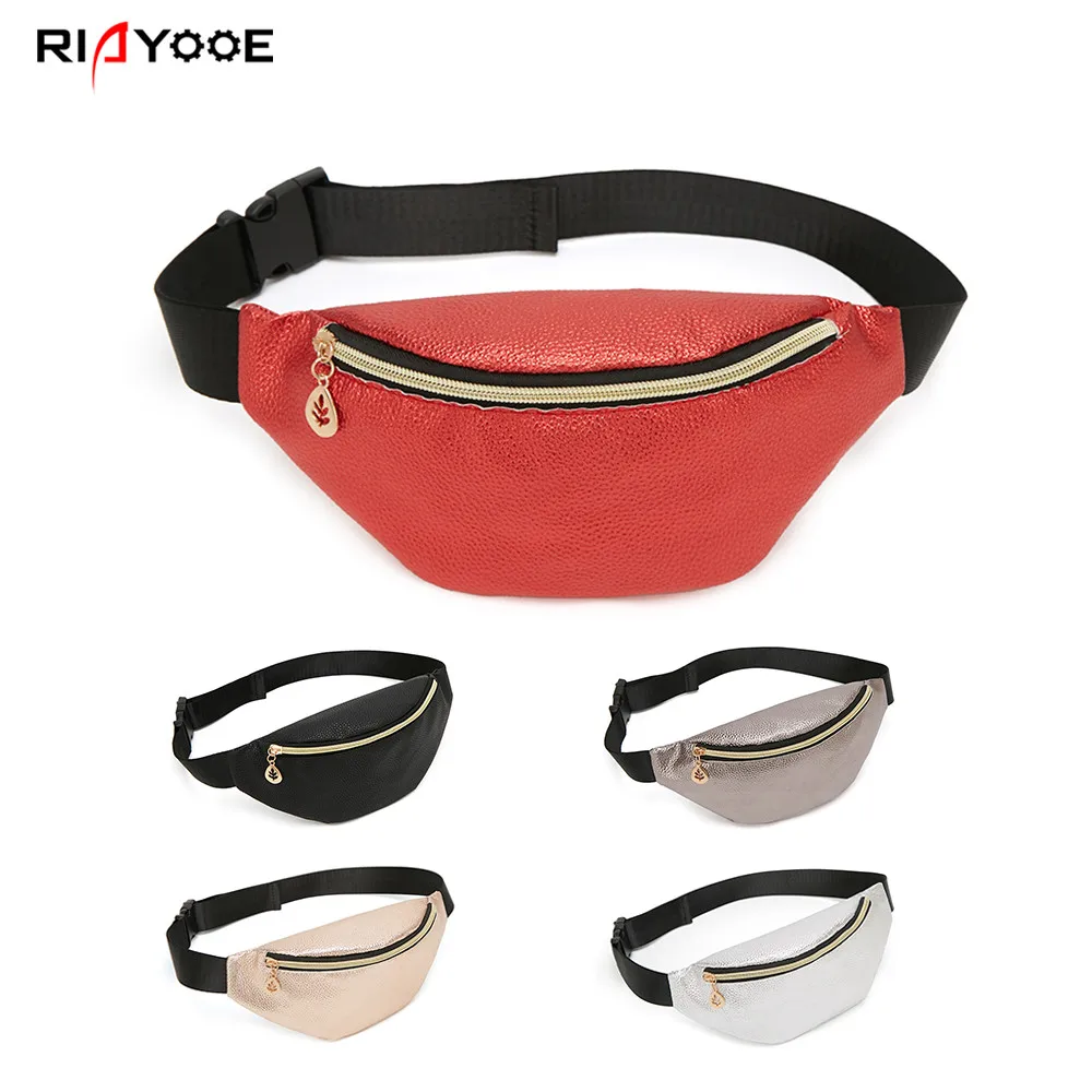 Riñonera RiÃ±onera Bolsillos RiÃ±onera Roja Hombre Bolso Dorado