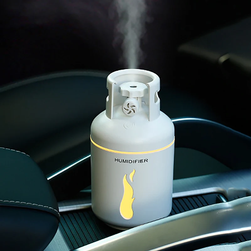 300 мл домашний автомобильный очиститель воздуха капли воды Мини Арома диффузор USB мини-увлажнитель воздуха теплый Цвет светодиодный Ночной светильник с небольшой вентилятор