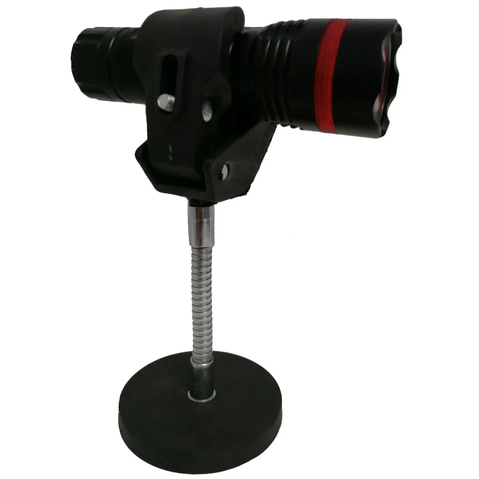 Magnetic Flashlight Holder Flexible Flashlight Mounting Brackets & Strong Magnet