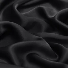 50 см* 150 см сатиновая ткань черный импортный хлопок модный плотный атлас высокого класса модные ткани микро-складки шелковый атлас