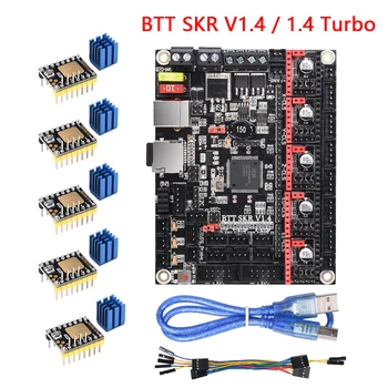 

BIGTREETECH BTT SKR V1.4 SKR V1.4 Turbo 32 Bit Board WIFI TMC2130 TMC2208 TMC2209 UART Driver Upgrade SKR V1.3 MINI E3 MKS GenL