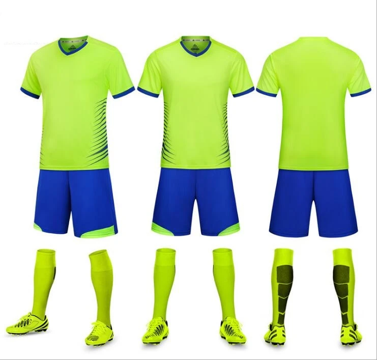 Custom camiseta futb Children Adult Football Jerseys Boys Soccer Sets,Football Uniforms Kids Soccer Tracksuit Team sports shirt