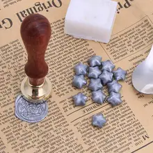 100 шт./пакет Пентакль воск печать таблетки гранулы в большом количестве бусины документы на заказ пост поставки