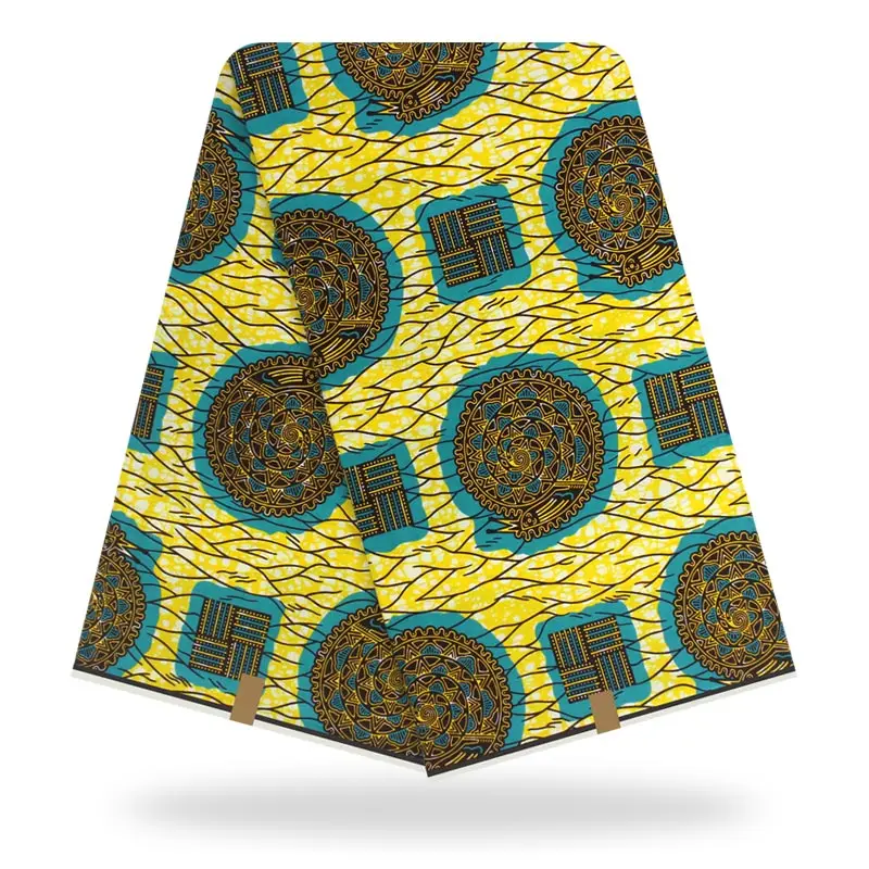 

new design wax fabric Nigerial printed wax 100% african wax prints fabric cotton fabric wax fabric for sewing
