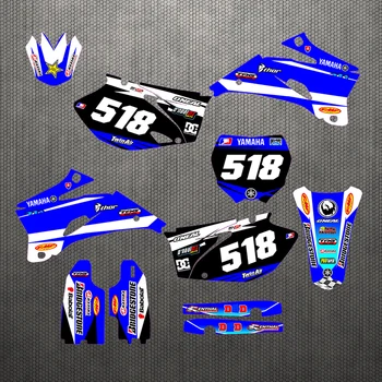 

Motorcycle stickers custom complete tool graphics background decal sticker quantity luster for the team YZF250 450 WR250F 450F51