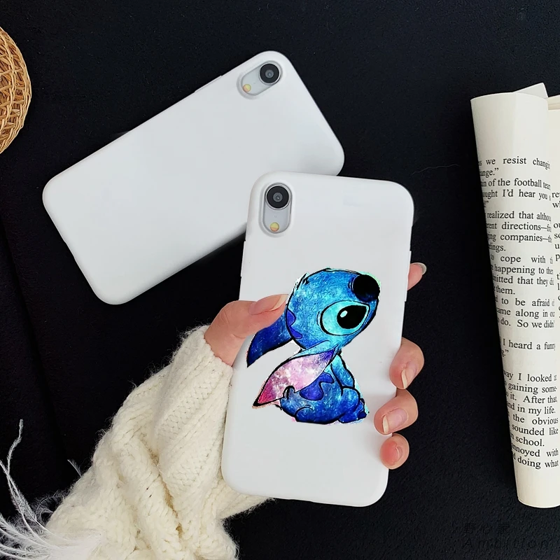 Милый мультяшный Ститч силиконовый чехол для телефона huawei P20 P10 P30 Pro Lite Plus Мягкий милый чехол