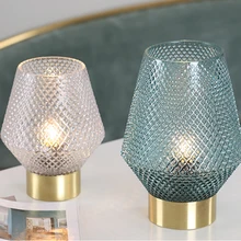 Скандинавский светодиодный стеклянный Настольный светильник, художественный декор, Настольный светильник, прикроватный, для учебы, гостиной, спальни, настольная лампа, стоячий светильник, роскошный светильник, приспособление