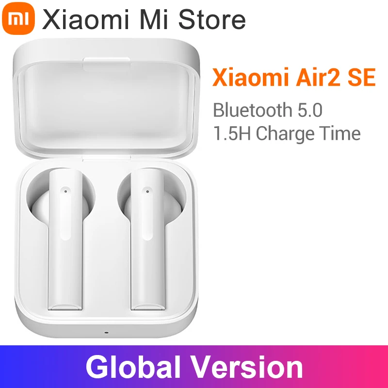 Оригинальные беспроводные наушники Xiaomi Mi Air 2 Se TWS Air2 SE AirDots pro 2SE сенсорные с
