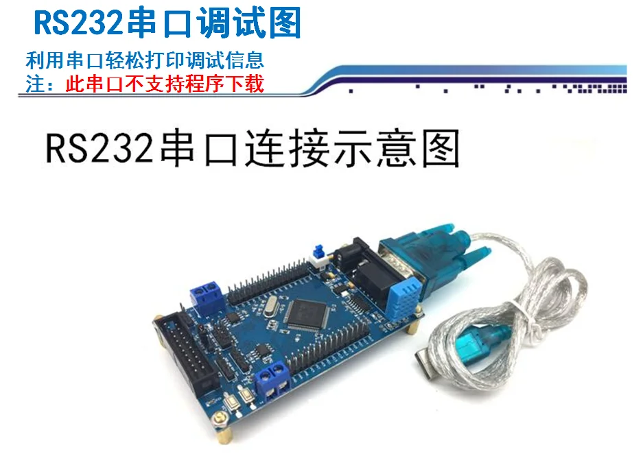 STM32F103VET6 макетная плата MCU RS232 485 подключению CAN-шины Системы доска DHT11