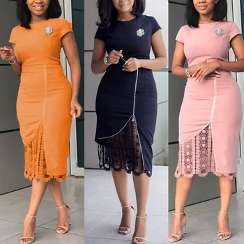 

2020 New African Pink Dress Clothes Kenya South Africa Evening Party Dress Super High Quality Women Vestidos Robe Africaine