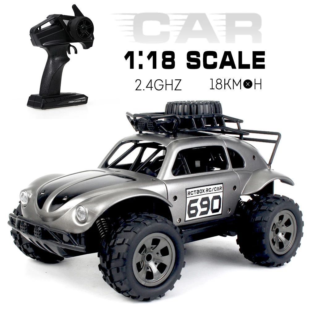 

KY-1816A 1/18 RC Car 2WD RC Crawler Off-road Infinite Speed Solid Durable 2.4G RC Toys for Kids RTR