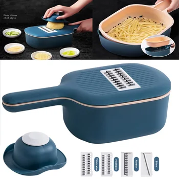 

NEW Vegetable Cutter with Steel Blade Slicer Potato Peeler Carrot Cheese Grater vegetable slicer Kitchen Accessories