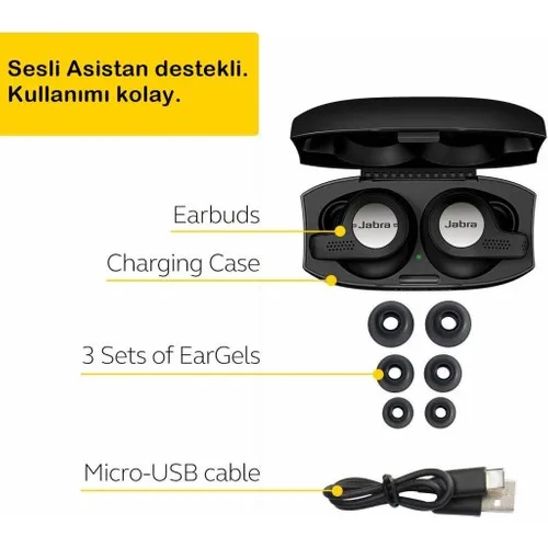 Headset Bluetooth Jabra Evolve 65T Ms 