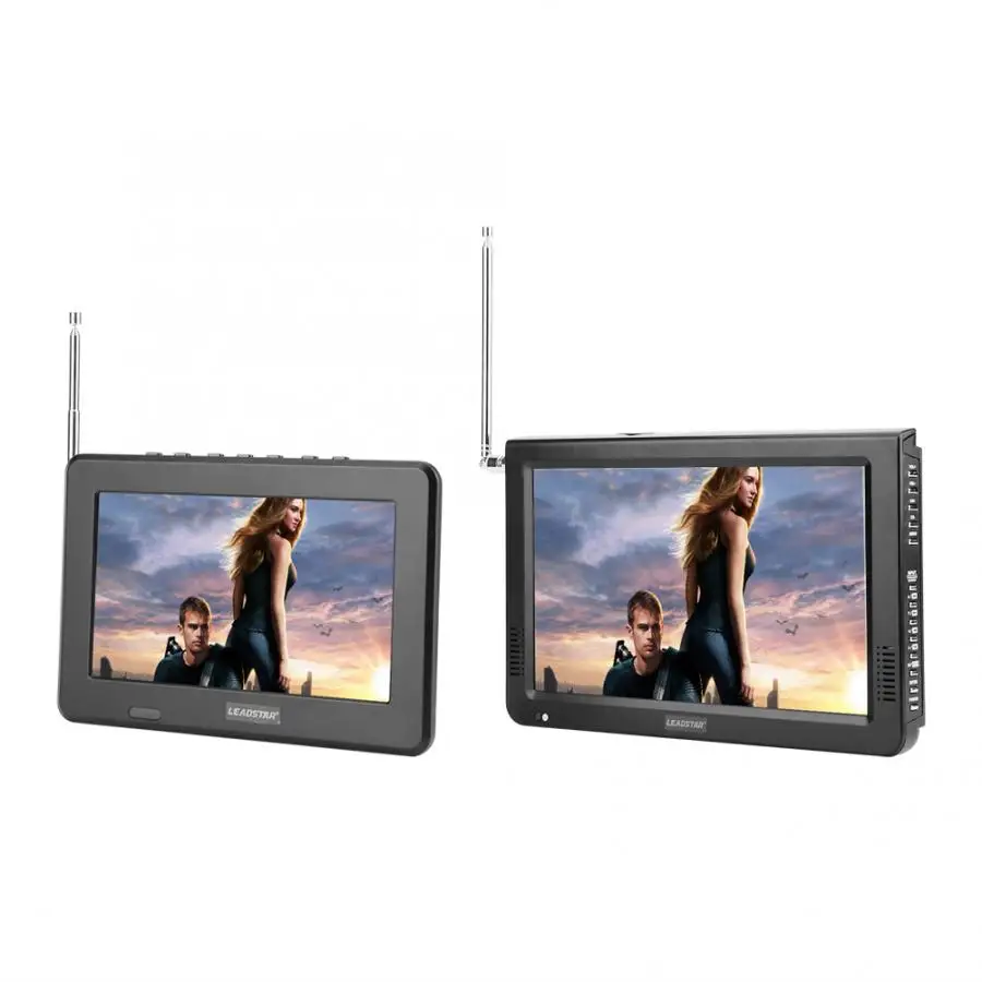 Телевидение Smart Portatil Leadstar Atsc автомобильное Цифровое ТВ fm-радио 7In HD 1080P Стерео Высокая чувствительность Цифровое ТВ телевидение Новинка