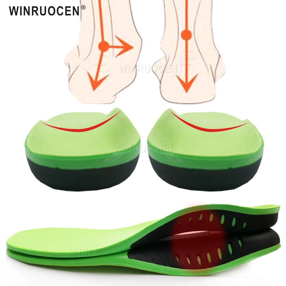 

Plus size Premium Orthotic EVA Arch Support Insoles Pad Flat Feet Women Men orthopedic shock absorption Foot pain Unisex