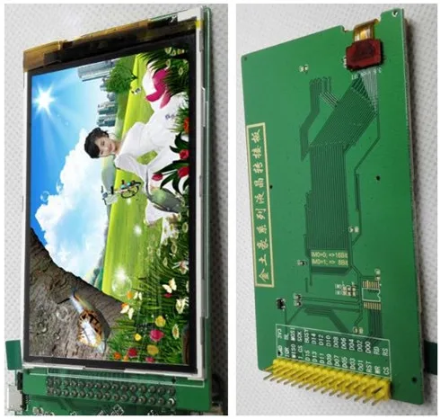 3 5-дюймовый ЖК-экран TFT (16:9) с платой адаптера ILI9327 Drive IC 6 (RGB)* 240 поддержка ucGUI emWin |