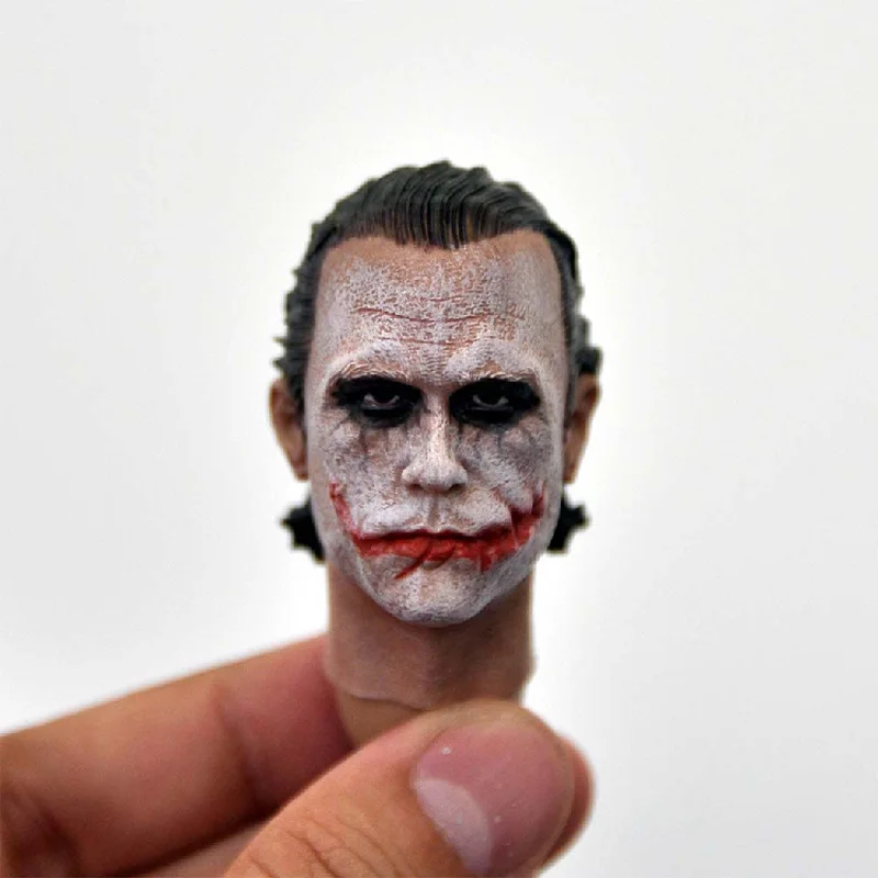 Тонкая картина 1/6 лепка с головой жесткого диска Joker Heath подходит для фигуры 12