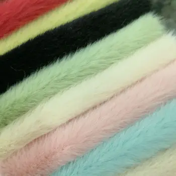 

Spot small gold fox knit fabric jade fox velvet high and low plush cloth women's coat luggage shoes fabric