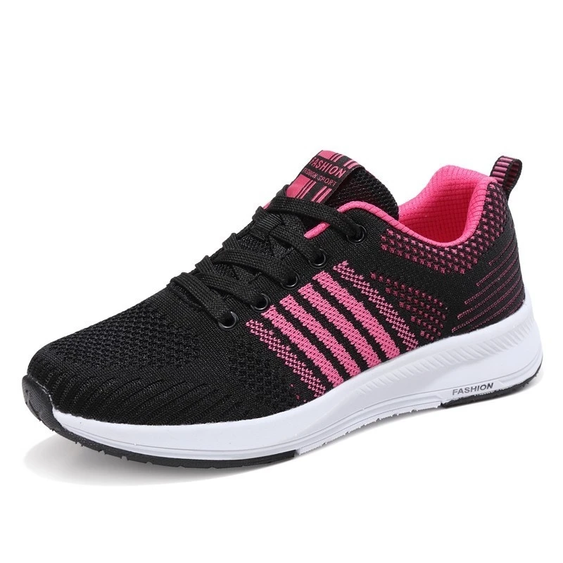 Tenis feminino; супер светильник; женская обувь для тенниса; zapatos mujer; дышащие кроссовки; уличная спортивная обувь для фитнеса; chaussures femme - Цвет: black shoes fashion