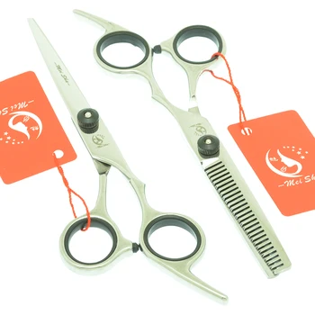 

Meisha 6 inch Professional Salon Hair Beauty Scissors Set Stainless Steel Hair Cutting Thinning Shears Haircut Razor A0043A