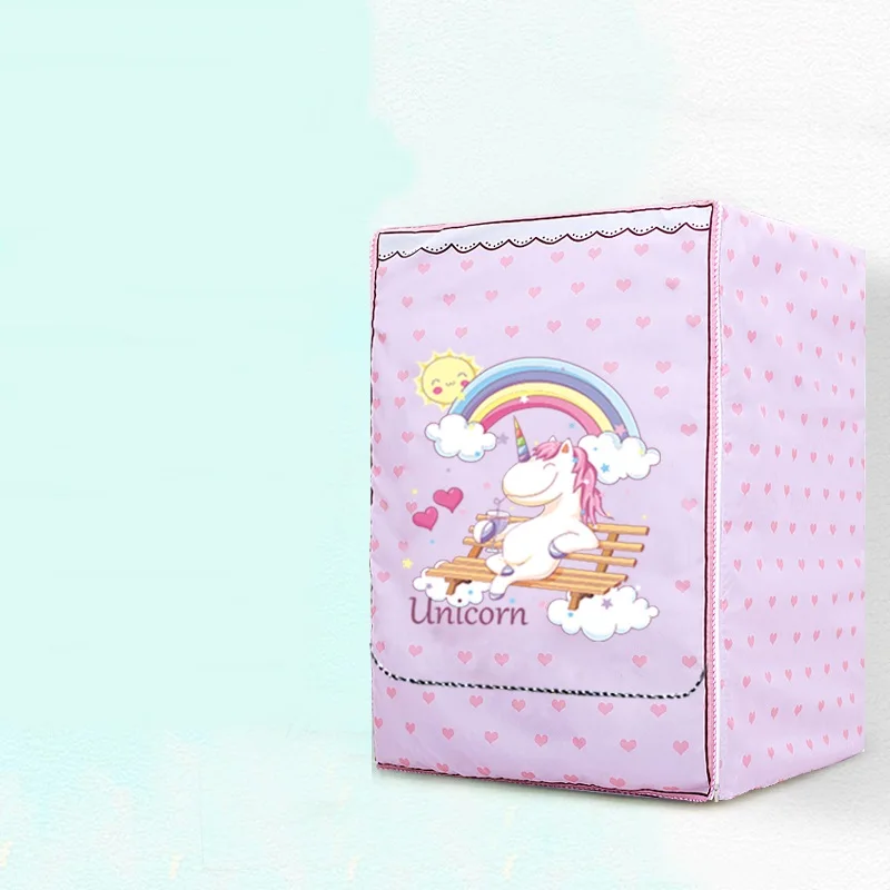 Washing machine cover Silver coated printed waterproof sunscreen for automatic Haier little swan Panasonic beauty