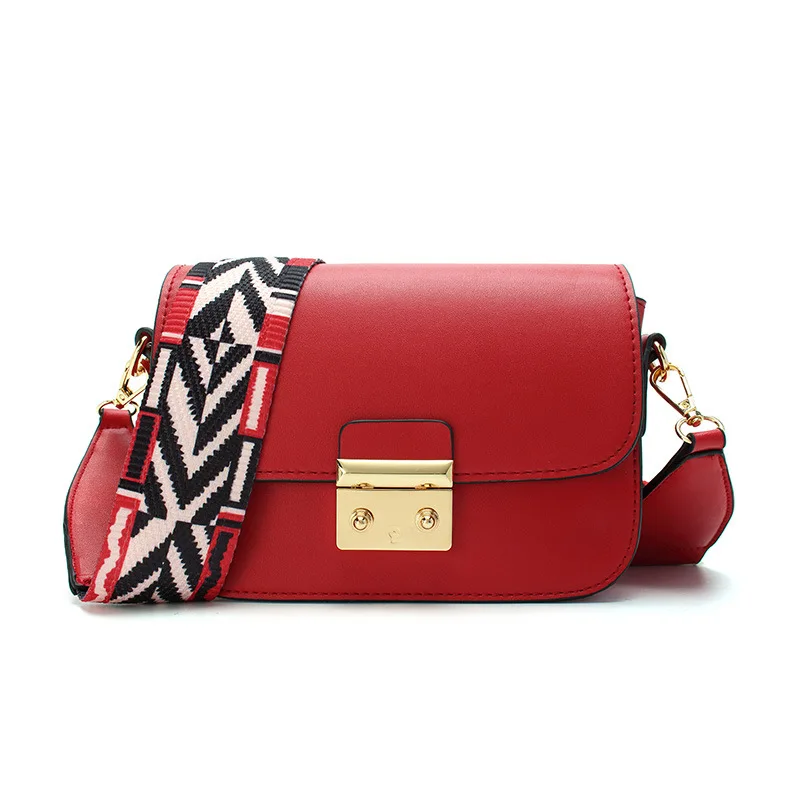 

Manufacturers Direct Selling 2019 New Style WOMEN'S Shoulder Bag Fashion Ribbon Square Sling Bag Korean-style Lock Bag Cross-bod