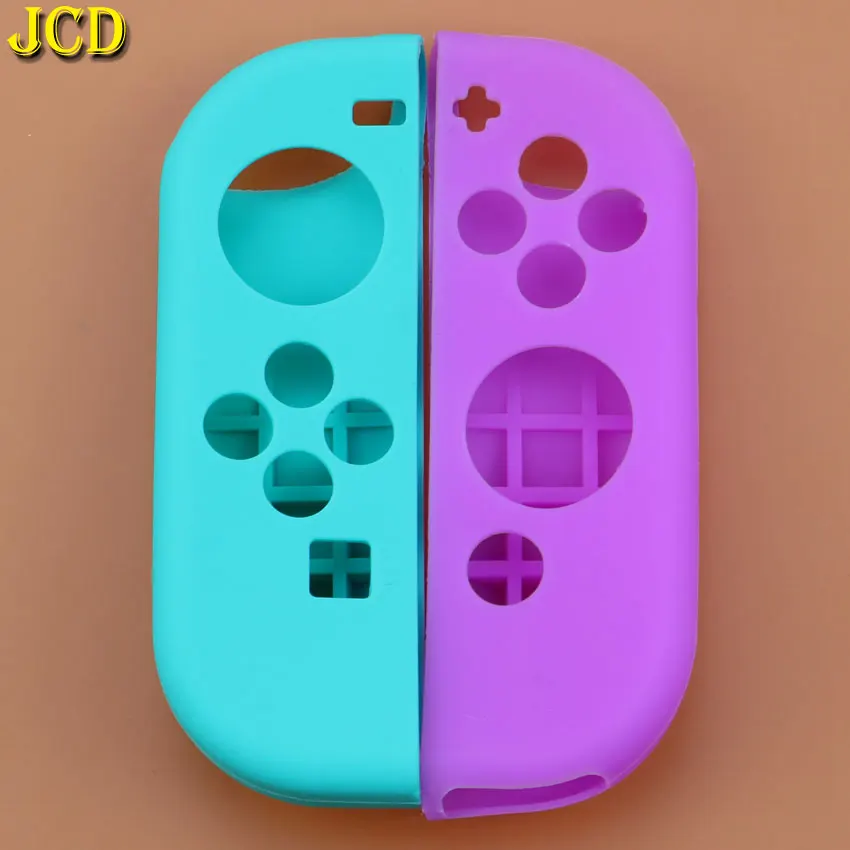 JCD 1 шт. мягкий защитный силиконовый чехол для переключателя NS Joy Con корпус на замену чехол для NS JoyCon контроллер чехол - Цвет: DJ