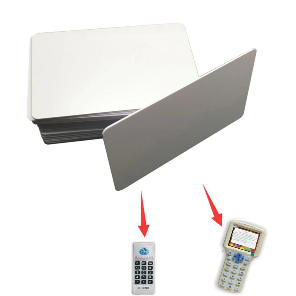 13,56 МГц IC карта клон Сменные смарт-брелоки метки карты 1K S50 MF1 RFID блок контроля доступа 0 секторный записываемый