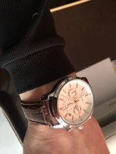 LIGE-Reloj ejecutivo de lujo para hombres, cronógrafo de cuarzo, con correa de cuero e indicador de fecha, estilo casual, a la moda, marca superior, con caja