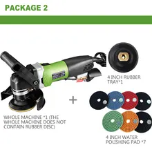 

220V 800W Polisher Stone polishing machine Sander Water mill Cement floor marble polishing machine