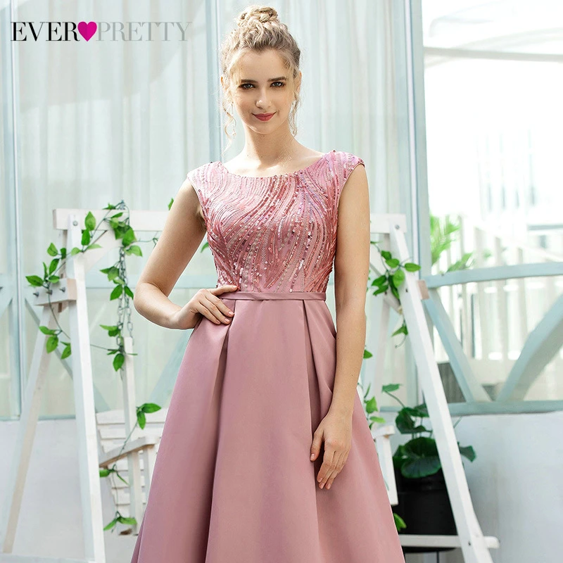 elegant dusty pink dress