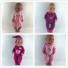 Trajes de salto para muñecas de 43cm ropa de bebé de muñeca Reborn(China)