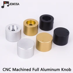 30*22mm Machined Solid Full Aluminum Volume Potentiometer  Knob For Hifi Audio Guitar AMP Effect Pedal DAC Radio 6mm 1PC