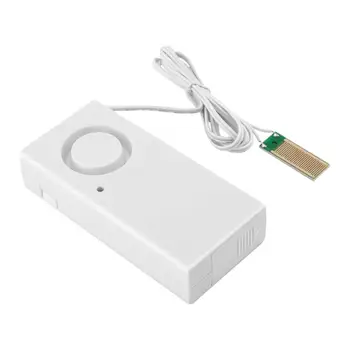 

Water Leakage Alarm Detector 130dB Water Alarm Leak Sensor Detection Flood Alert Overflow Home Security Alarm System